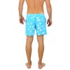 UZZI Men's Swim Shorts Palm Tree Dry Fast Microfiber Trunks