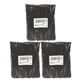 ArtNap TS-110 Commercial Disposable Muddler Spoon, Set of 3, Black, 5.3 inches (13.5 cm)
