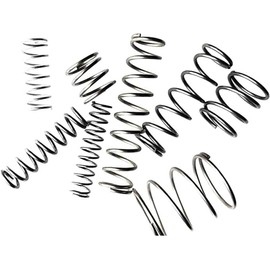 Edinstry Compression Springs, 10 Pcs Stainless Steel Spring Tension Spring Set for Work, Experiments, Development, DIY Design, Prototyping, Repair, Maintenance, Hobby Wire, Diameter 0.03 inches (0.8