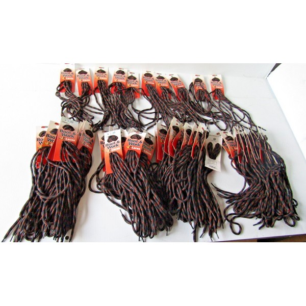 JOBSITE LOT OF 50 54007 JOBSITE BOOT WORK LACES HIKING