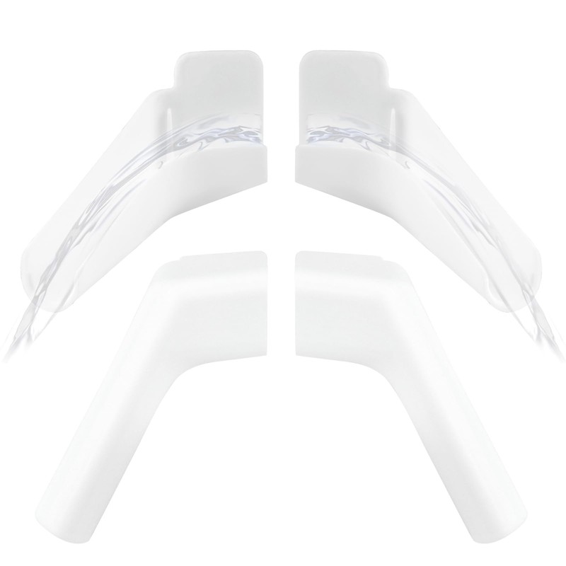 Trasylph Pack of 4 RV Gutter Spout, RV Rain Gutter