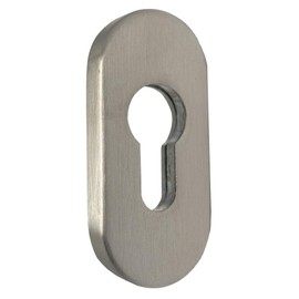 FELGNER Protective Escutcheon 4100 PZ – 6 mm – for Profile Cylinder – Oval Shape – Key Escutcheon Sliding Rosette