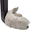 Euiroet Real Fish Sculpture Gutter Downspout Extender,Garden Statues Ornament,Decor Downspout