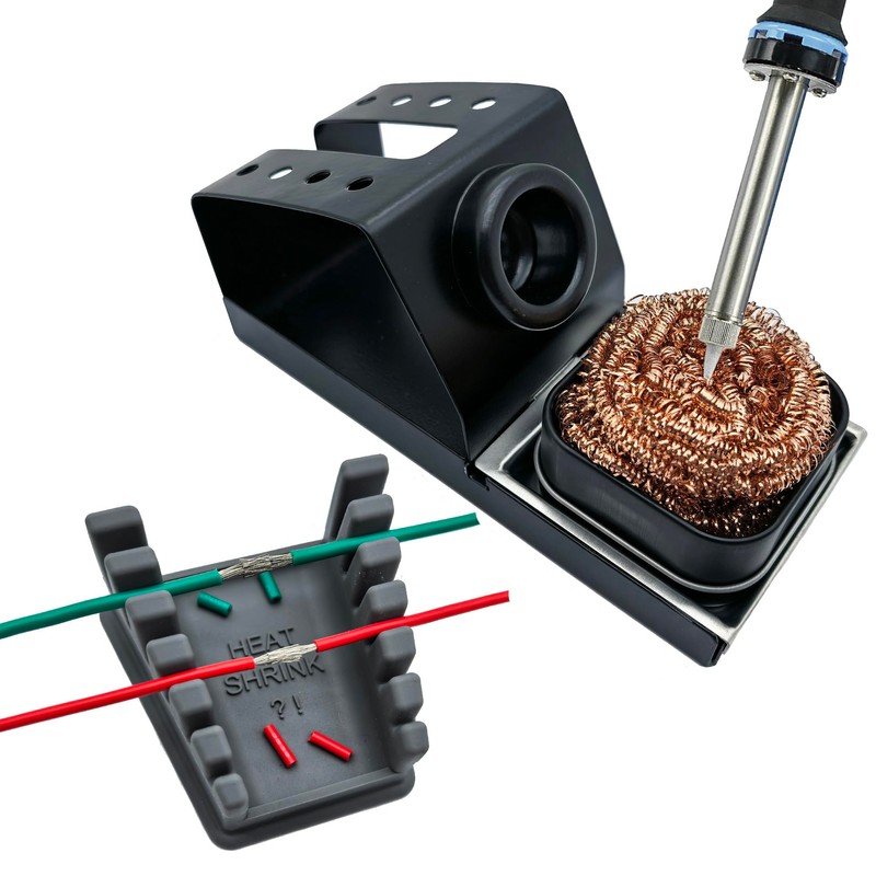 ZYRELYNX Upgraded Silicone Soldering Stand & Soldering Iron Holder, With