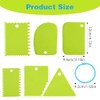 6Pcs Glue Spreader Epoxy Resin Spreader Tool Adhesive Spreaders Flexible