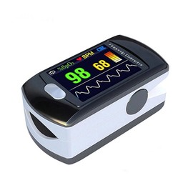 CONTEC Finger Pulse Oximeter SpO2 Blood Oxygen Monitor, OLED, Pulse Rate, CMS50EA