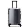 YYW Aluminum Carry-On Luggage Airline Approved Lightweight Suitcase with TSA