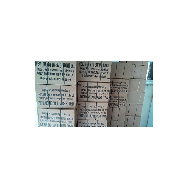 SOPACKO Genuine Military MRE Box A Insp Test Date 09/2018