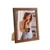 MOUDAMION 10x12 Wood Frame Brown, Natural Wooden 12x10in Picture Frames,