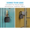 P30 Smart Keyless USB Rechargeable Lock Biometric Fingerprint Padlock Anti