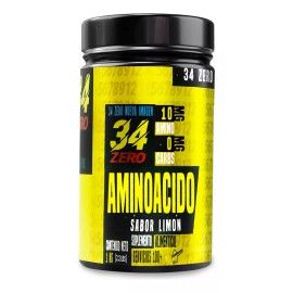 OCRE 34 ZERO Aminoácidos En Polvo 34 Zero 1 Kg 100 Servis Sabor Limón
