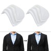 4 Pairs Shoulder Pads Soft Covered Set-in Sewing Foam Pads