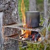 Outdoor Camping Multifunction Stainless Steel Barbecue Wire Mesh BBQ Grill