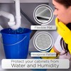 Ganandodias Under Sink Mat 22x34 Durable, Waterproof Silicone Kitchen &