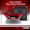 DS18 PRO-X6.4MSQ 6.5X6.5'' Square Midrange Loudspeaker 500 Watts 250W RMS