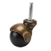 MUKLEI 16 Pack Ball Caster Wheels, 2 Inch Antique Brass