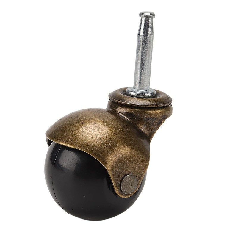 MUKLEI 16 Pack Ball Caster Wheels, 2 Inch Antique Brass
