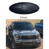CONGCONG fit Ford Emblem, 9.5 inch Overlay Front Grille Tailgate