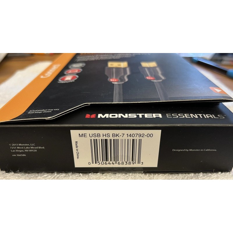 Monster Essentials - USB Advanced High Speed USB To USB/B