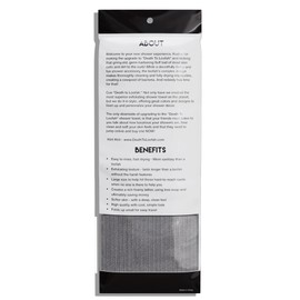 Death To Loofah: Exfoliating Shower Towel - Japanese Style Body Scrubber, Back Scrubber, and Face Wash Cloth in One - Say Goodbye to Ordinary Washcloths!