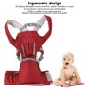 Baby Carrier with Hip Seat Ergonomic Breathable Comfortable Multifunctional Baby