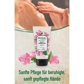 alkmene Sensitive Hand Balm with Organic Mallow, Hand Cream for Sensitive Skin, 75 ml, Pack of 1 (1 x 75 ml)