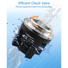 Pressure Washer Pump Check Valve with O-Rings Fit for Annovi Reverberi 18mm RK RKV RKA XRA XRC Series Water Pumps, Pressure Washer Packing Kit Replace AR1828 70-0179 AR1857, 21Pcs