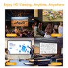 Outdoor Projector Screen with Stand, SCREENMAX 120 inch Foldable Projector