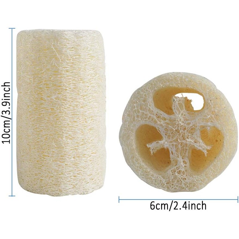 Esponja de Luffa 8 unidades de esponja natural de pepino