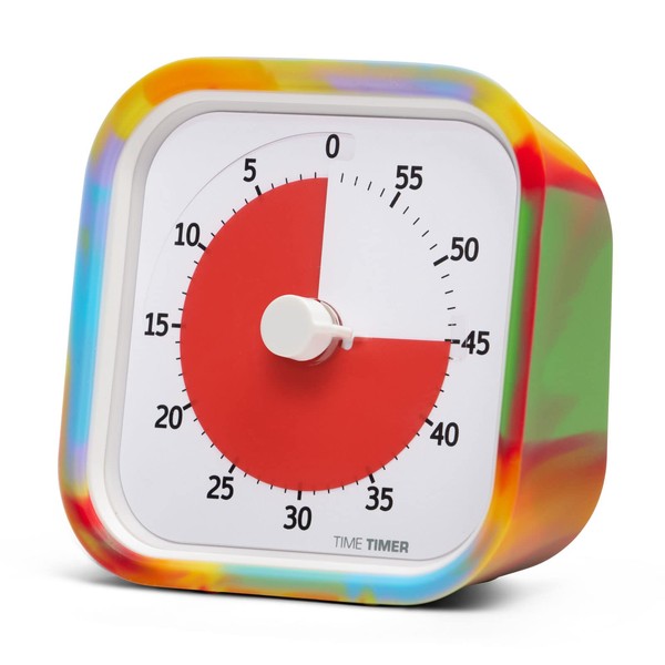 TIME TIM9-TYDY-W Study Timer, MOD, Special Edition (with cover), Tie-Dye