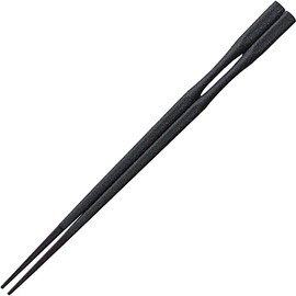 Fukui Craft Chopsticks PBT Resin Coated Chopsticks, Made in Japan, Dishwasher-Safe, Pestle-shaped Takushima Chopsticks Gray Dry Lacquer, 2 Coating, 7.5 inches (19.0 cm), Made in Japan