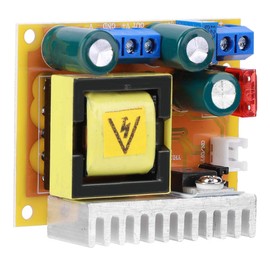 Akozon 8-32V 12V to ± 45V-390V DC-DC High Voltage Step-Up Converter ZVS Capacitor Charging Amplifier Module