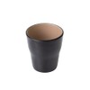 Dual Colour 6 Piece 260ml Tumbler Set Beige/Black