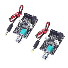 2PCS ZK‑502L Power Amplifier Board 5.0 Stereo Audio Receiver Dual Channels Digital Audio Amplifier Module for DIY Speakers 5-24V