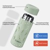 Exllena 【Upgrade Version】Mini Thermos Flask 250 ml with Stainless Steel