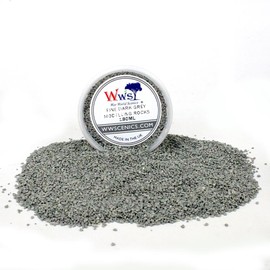 WWScenics Fine Dark Grey Modelling Rocks 2mm | 180ml Tub | Wargame Scenery & Basing Material