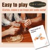 Chancla y Trago Drinking Game, El Chupito Adult Party Board