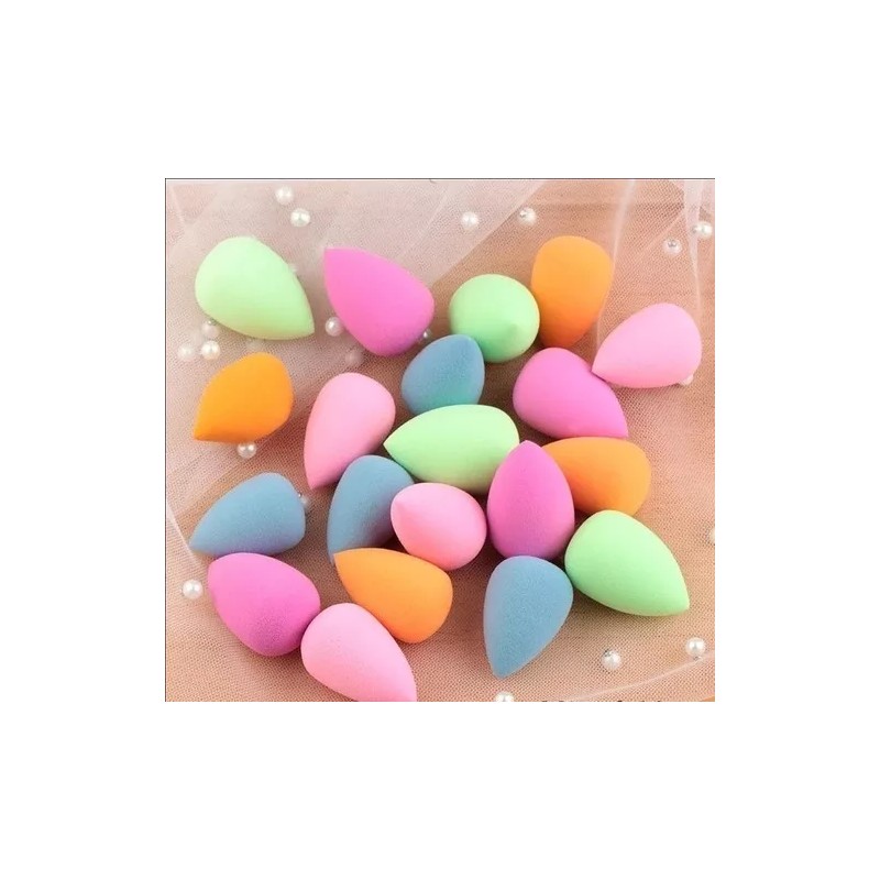 Coallagt Kit 12 Cajitas De 4 Mini Esponjitas Maquillaje Profesional