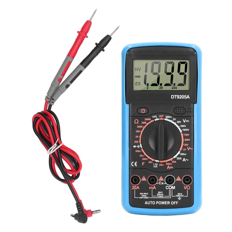 Smart Digital Multimeter LCD Display Multifunctional Circuit Detection Meter for