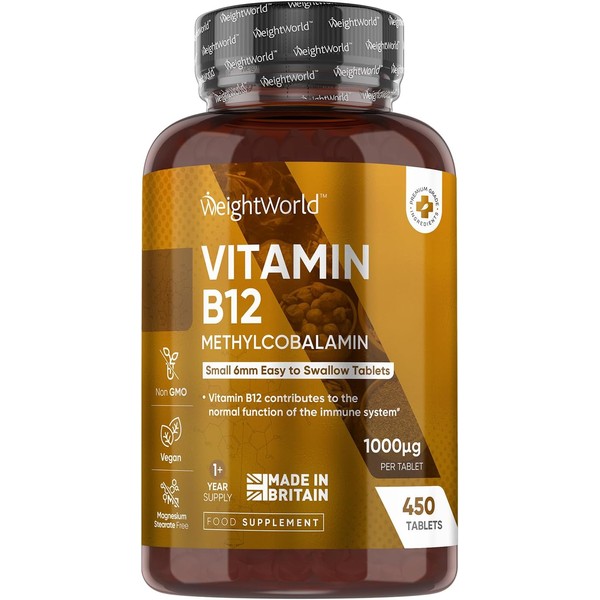 Vitamin B12 Tablets - 1000mcg - Vegan B12 Supplement -