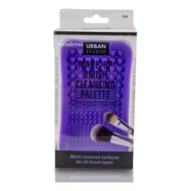 Urban Studio Paleta De Silicona Para Limpiar Brochas De Maquillaje Morada Color MORADO