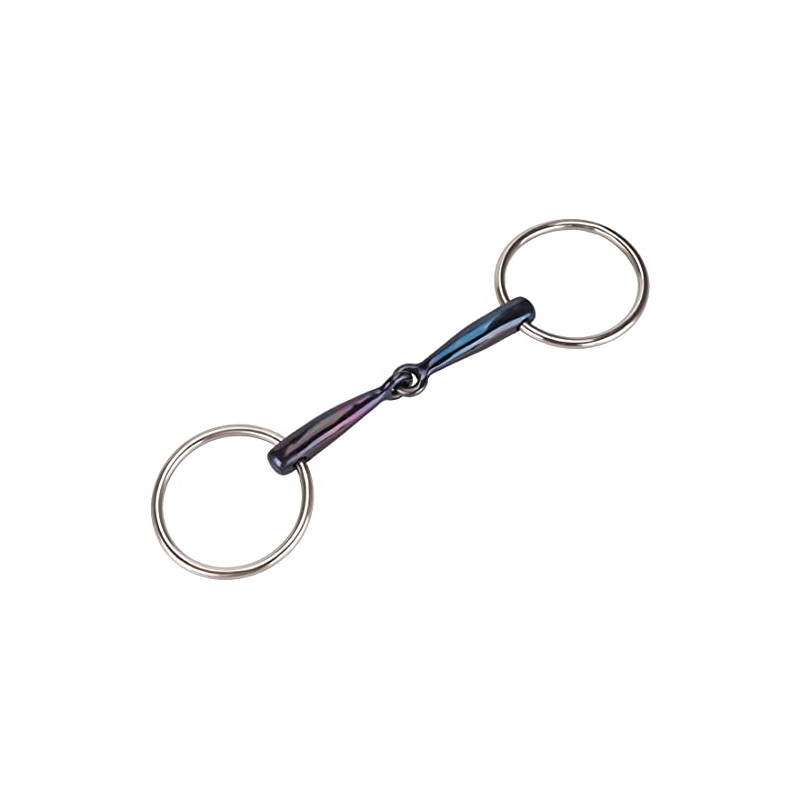 Equinate Sweet Iron Snaffle Bit 14 mm Simply Broken 14.5