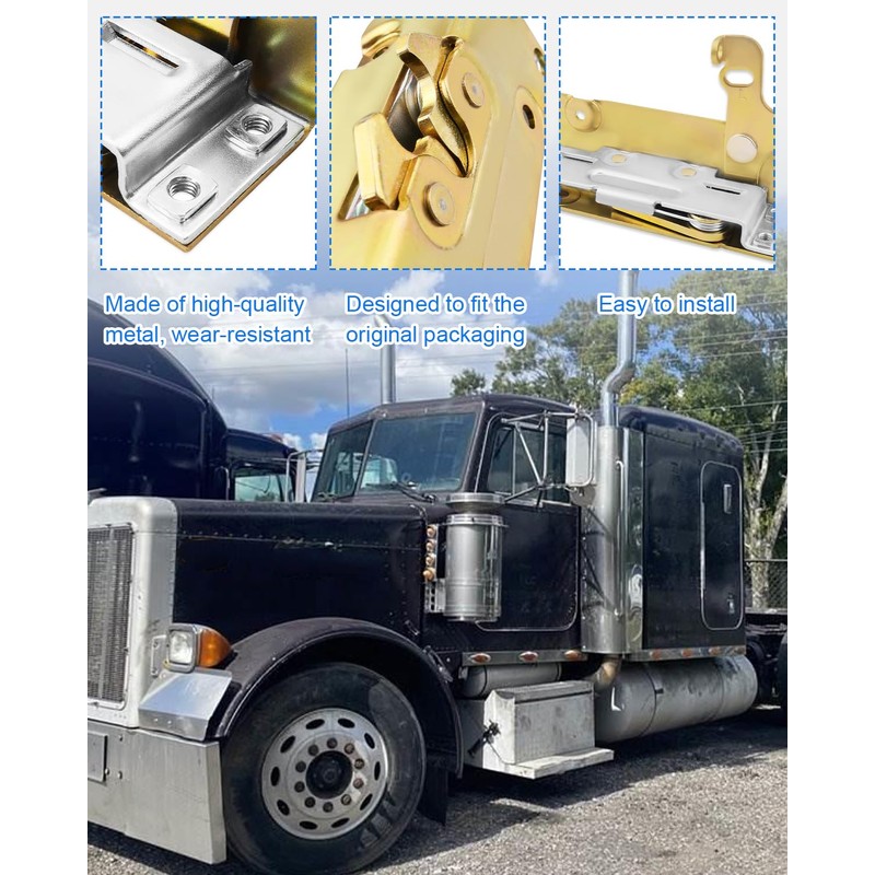 Door Latch Lock LH Left Driver Side Fit for Peterbilt