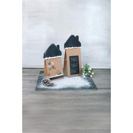 Rayher Buste di Carta A Fondo, Kraft, 10X24X6Cm, 80G/M², Bus.Blis. 25Pz, 67276521