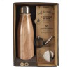 CMP Isothermal Flask Set with Floral Design, Metal-Stainless Steel