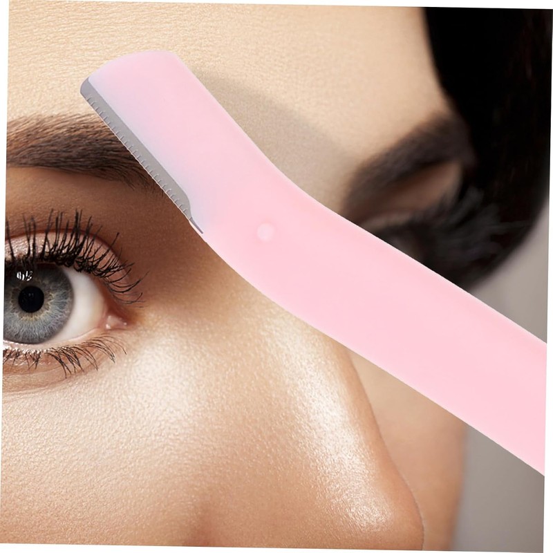 CLISPEED 12piezas Recortador De Cejas De Acero Inoxidable Malla Protectora