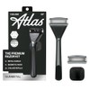 Premium Razor for Men, Handle + 2 Razor Blade Refills