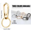 3Pack Metal Keychains Keyring Key Chain Ring Holder Organizer for