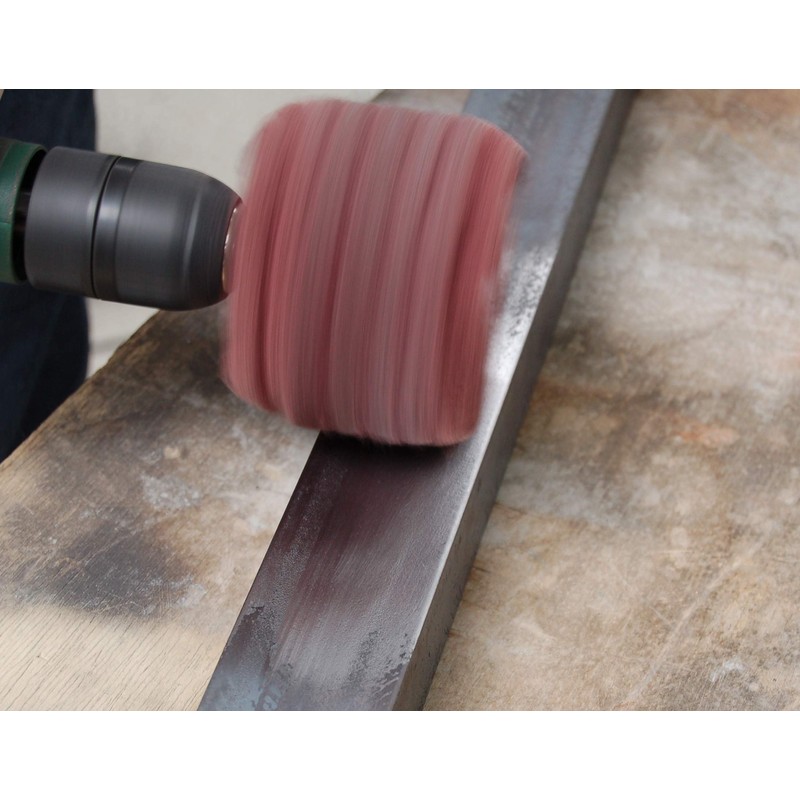 Sanding Ball Made of Abrasive Fleece Value Set of 3