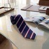 S&W SHLAX&WING Men's Necktie for Suit Jacket Classic 147cm Blue